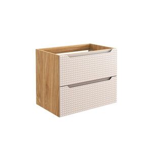 Petits-meubles SKŘÍŇKA POD UMYVADLO 70cm Mallory Béžová a dřevo obraz
