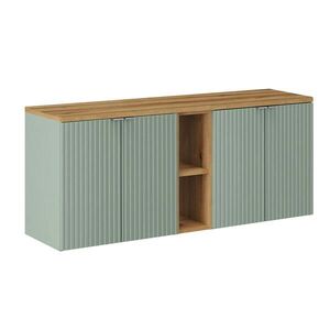 Petits-meubles SKŘÍŇKA POD UMYVADLO 140.4cm Jade Zelená a dřevo obraz