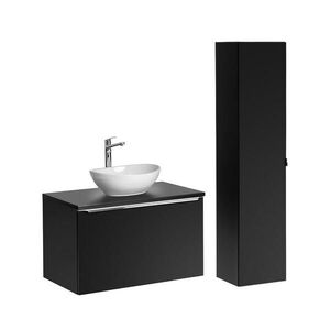 Petits-meubles KOUPELNOVÝ NÁBYTEK 80cm Eros 2er-Set Černá obraz