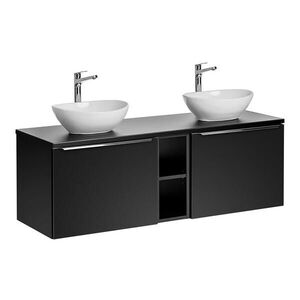 Petits-meubles DVOJUMYVADLO 140cm Eros Černá obraz