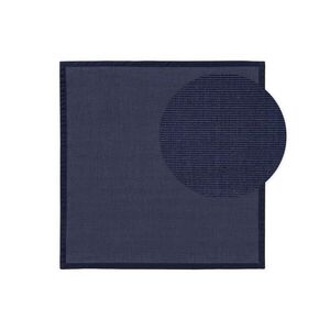 KUNSTLOFT SISAL koberec Sana Modrá 150x150 cm obraz