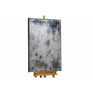 KUNSTLOFT RUČNĚ MALOVANÝ AKRYLOVÝ OBRAZ ČERNÝ/ŠEDÝ, 83/123 CM obraz