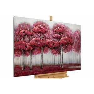 KUNSTLOFT KOVOVÝ OBRAZ LESNÍ HARMONIE, 100/70 CM obraz