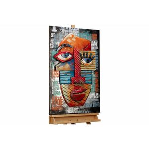 KUNSTLOFT KOVOVÝ OBRAZ BAREVNÁ RADOST, 60/90 CM obraz