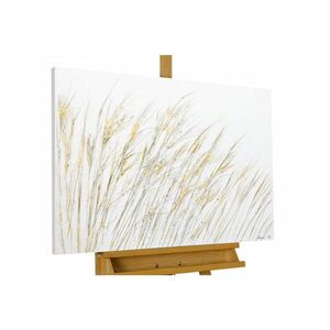 KUNSTLOFT RUČNĚ MALOVANÝ AKRYLOVÝ OBRAZ BÉŽOVÝ, 100/75 CM obraz