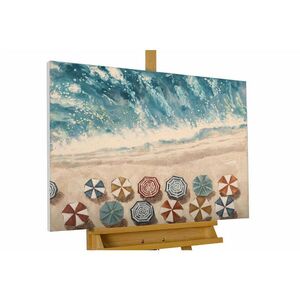 KUNSTLOFT OLEJOMALBA 100/75 cm, Moře a pláž obraz