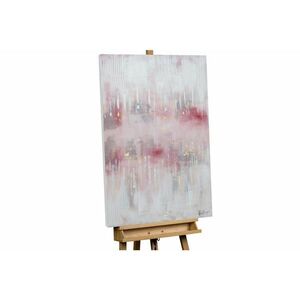 KUNSTLOFT RUČNĚ MALOVANÝ AKRYLOVÝ OBRAZ RŮŽOVÝ, 75/100 CM obraz
