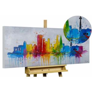 KUNSTLOFT OLEJOMALBA 120/60 cm, Město a architektura obraz