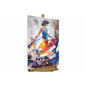 KUNSTLOFT RUČNĚ MALOVANÝ AKRYLOVÝ OBRAZ, 60/90 CM obraz