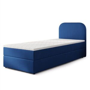 MASSENO AMERICKÁ POSTEL CERIA 100x200 cm, s matrací a úložným prostorem, KRONOS 09, Blau obraz
