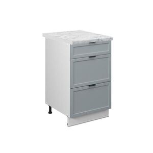 Vicco SPODNÍ SKŘÍŇKA KUCHYŇSKÉ LINKY Fame-Line Světle modrošedá 50 cm , PD Mramor obraz