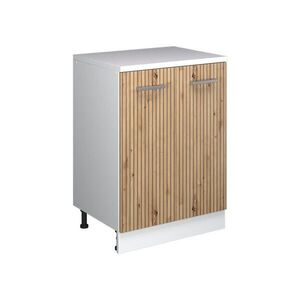 Vicco ROZŠIŘUJÍCÍ SKŘÍŇKA Rion, Řemeslný dub/Bílá, 60 x 46 cm bez šikminy se 2 dveřmi obraz