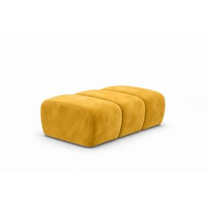 Kaiser Möbel TABURET modulární, velurová tkanina Bluvel, Zlatá, CROISSANT obraz