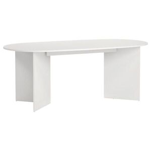 P & B JÍDELNÍ STŮL, bílá, 200/100/76 cm obraz