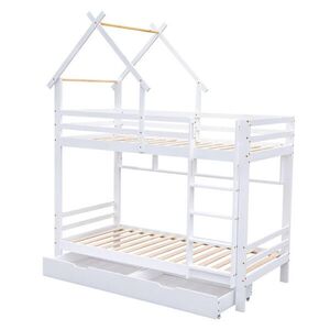 Urban Meuble POSTEL DOMEČEK 90/200 cm, bílá obraz