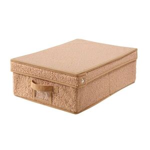 Calicosy ÚLOŽNÁ krabice s béžovým froté víkem - D 31, 5 cm obraz