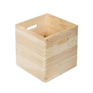 Calicosy MASIVNÍ borovicová kostka - Š30 x V30 cm obraz