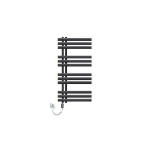 LuxeBath ELEKTRICKÝ KOUPELNOVÝ TOPNÝ TĚLESO Iron EM 500 x 1000 mm, antracit, s topným tělesem 300 W obraz