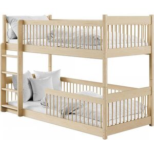 Kids Collective PATROVÁ POSTEL se dvěma matracemi 90x200 cm v přírodní barvě obraz