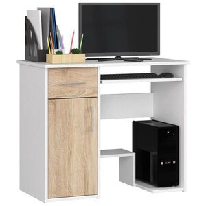 RAUMHIRSCH FURNITURE PSACÍ STŮL Bílá, dub Sonoma 74/90/50 obraz