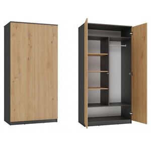 RAUMHIRSCH FURNITURE SKŘÍŇ Anthracit, Artisan 90/180/50 obraz