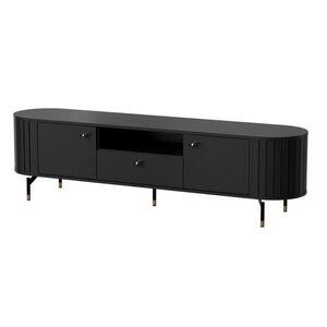 Selsey TV stolek Zante černý 180/49/40 cm obraz