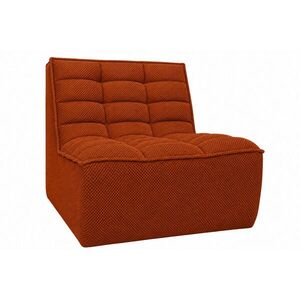 Kaiser Möbel KŘESLO, lounge křeslo, plyšová tkanina Pop, Měděná, LAZY obraz