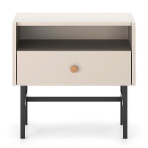 Selsey NOČNÍ STOLEK Divenos greige 54 cm obraz