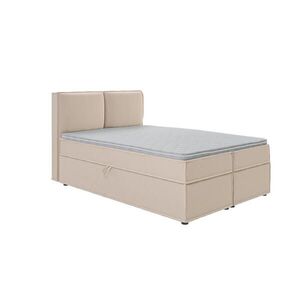 S-Style POSTEL BOXSPRING 140/200 cm Eclipse z béžového mikrovlákna obraz