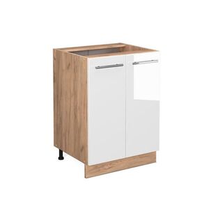 Vicco SPODNÍ SKŘÍŇKA KUCHYŇSKÉ LINKY Fame-Line Bílá vysoký lesk 60 cm bez pracovní desky obraz