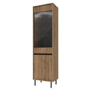 MASSENO VITRÍNA OSTIA 55, 8/205/40 cm Dub Evoke Coast obraz