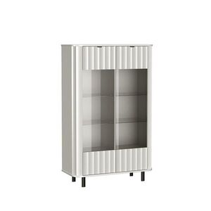 MASSENO VITRÍNA MODERNO 98, 3/200/40, 5 cm Bílá obraz