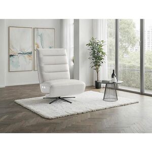 Sit & More RELAXAČNÍ KŘESLO, kůže, bílá obraz