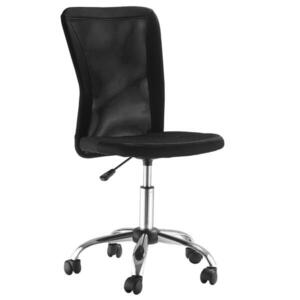 SHOPENTRA ERGONOMICKÉ otočné židle bez područek, do 100 kg, černé obraz