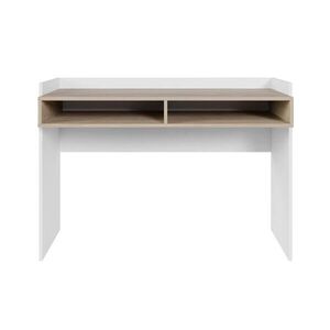 Selsey PSACÍ STŮL Tabise bílá / dekor ořechu, 120 × 53 cm obraz