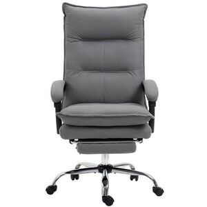 SHOPENTRA MANAŽERSKÁ židle, tmavě šedá, masážní, ergonomická, výškově nastavitelná obraz