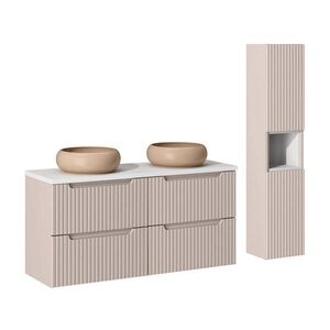 Petits-meubles KOUPELNOVÝ NÁBYTEK 120.4cm Riva 2er-Set Kašmír obraz