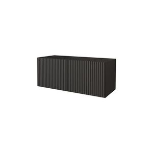 ALTDECOR NÍZKÁ komoda NOA-2-W 100 x 40 x 40 cm – černá obraz