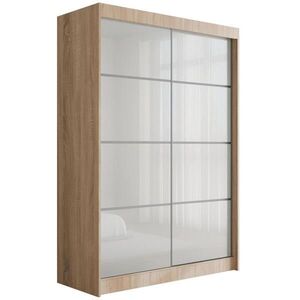 ALTDECOR ŠATNÍ SKŘÍŇ PEKA III – 150 cm – Sonoma dub | bílá obraz