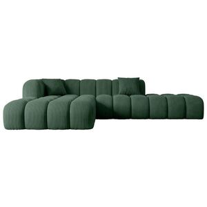 ALTDECOR ROHOVÁ SEDACÍ SOUPRAVA s otomanou vlevo OLEA-L2 – 289 × 176 × 71 cm, zelená obraz