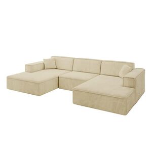 ALTDECOR SEDACÍ SOUPRAVA IREA-U1-v4 – 301 x 165 x 77 cm, béžová obraz