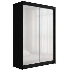 ALTDECOR ŠATNÍ SKŘÍŇ PEKA – 150 cm – černá|bílá obraz