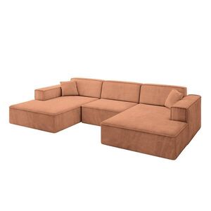 ALTDECOR SEDACÍ SOUPRAVA IREA-U1-v4 – 303 x 171 x 79 cm korály obraz