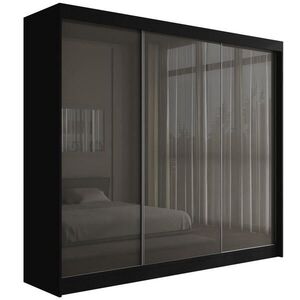 ALTDECOR ŠATNÍ SKŘÍŇ PEKA – 250 cm – černá|šedá obraz