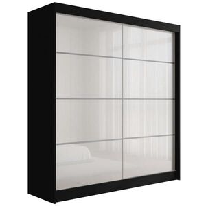 ALTDECOR ŠATNÍ SKŘÍŇ PEKA III – 200 cm – černá|bílá obraz