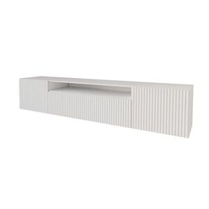 ALTDECOR NÍZKÁ komoda NOA-2-W 200 x 40 x 41 cm – bílá obraz