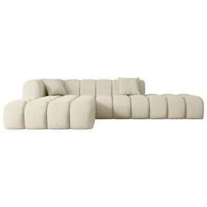 ALTDECOR ROHOVÁ SEDACÍ SOUPRAVA s otomanem vlevo OLEA-L2 – 289 × 176 × 71 cm, béžová obraz