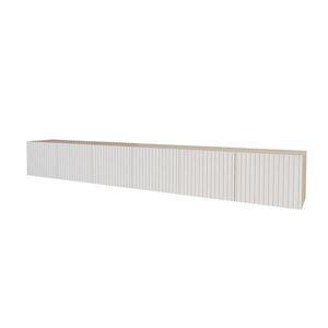 ALTDECOR NÍZKÁ komoda KITO-W 3x100x40x40 cm – Artisan / bílá obraz