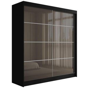 ALTDECOR ŠATNÍ SKŘÍŇ PEKA III – 200 cm – černá|šedá obraz