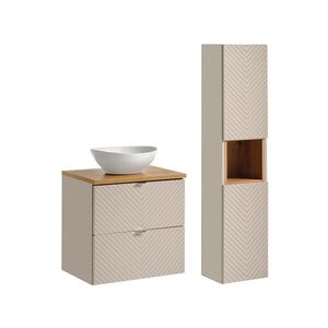 Petits-meubles KOUPELNOVÝ NÁBYTEK 60.4cm Manoa 2er-Set Kašmír obraz